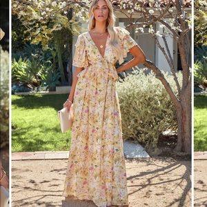 NWT VICI Floral Maxi Dress